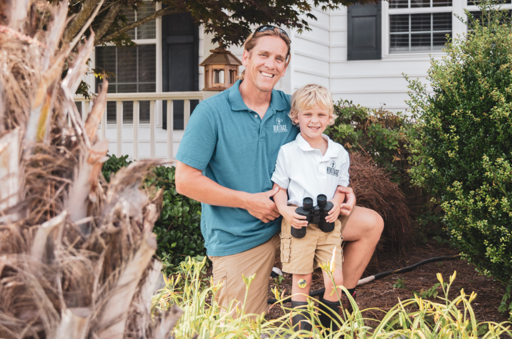Will and his son, Julian - the next generation of Home Inspector